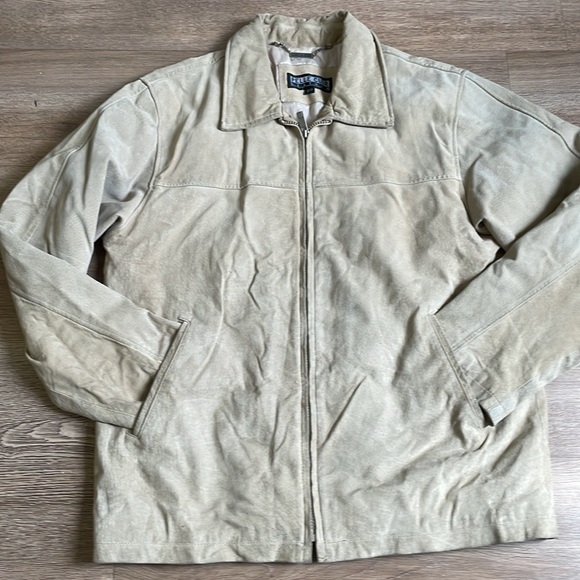 PELLE CUIR SUED LEATHER JACKET PRE OWN - Picture 10 of 10